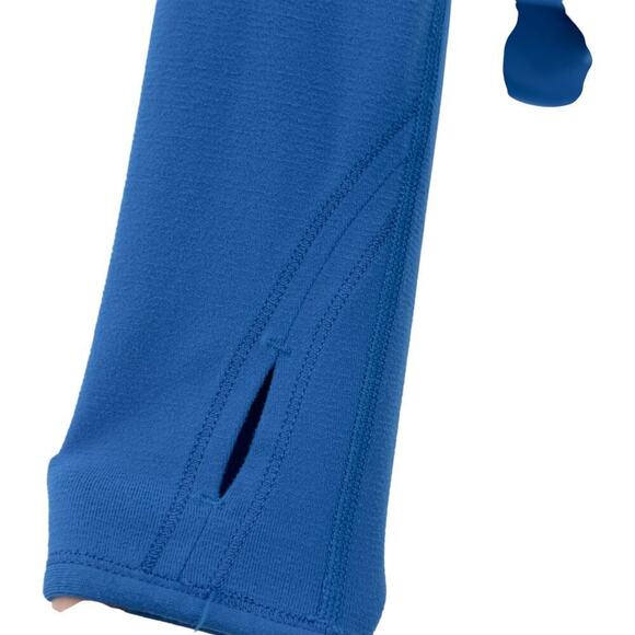 Lululemon Runder Under Long Sleeve Running Yoga Top in Beaming Blue (10) - Picture 5 of 13